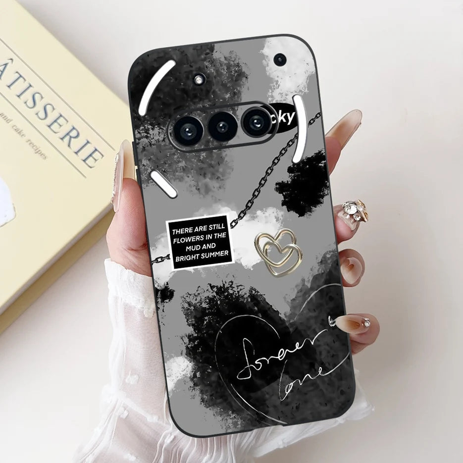 For Nothing Phone 3A Case A059 Luxury Candy Painted Cover Soft Silicone Phone Case For Nothing Phone 3A Pro A059P Phone3A Fundas