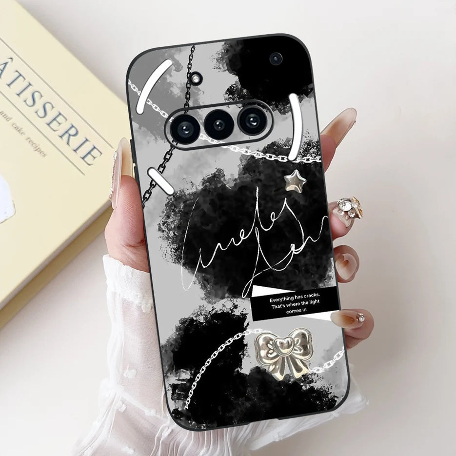 For Nothing Phone 3A Case A059 Luxury Candy Painted Cover Soft Silicone Phone Case For Nothing Phone 3A Pro A059P Phone3A Fundas