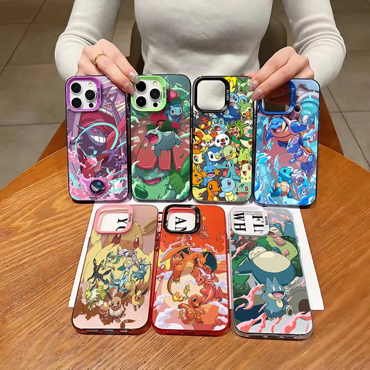 Hot Anime P Cool Phone Case For iPhone 16 15 14 13 Plus Shockproof Silicone Matte Back Cover