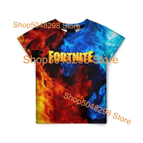 Peely Fortnited 8 To 19 Years Kids T Shirt Battle Royale Cartoon Tops Teen Clothes Men Women Hero 3D Printed T-shirt Boys Girls