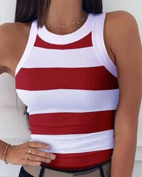 Sexy Sleeveless Small Camisole Women Wear Autumn and Winter with Chest Pads, Hot Girls Wear Bottoming Tops Outside