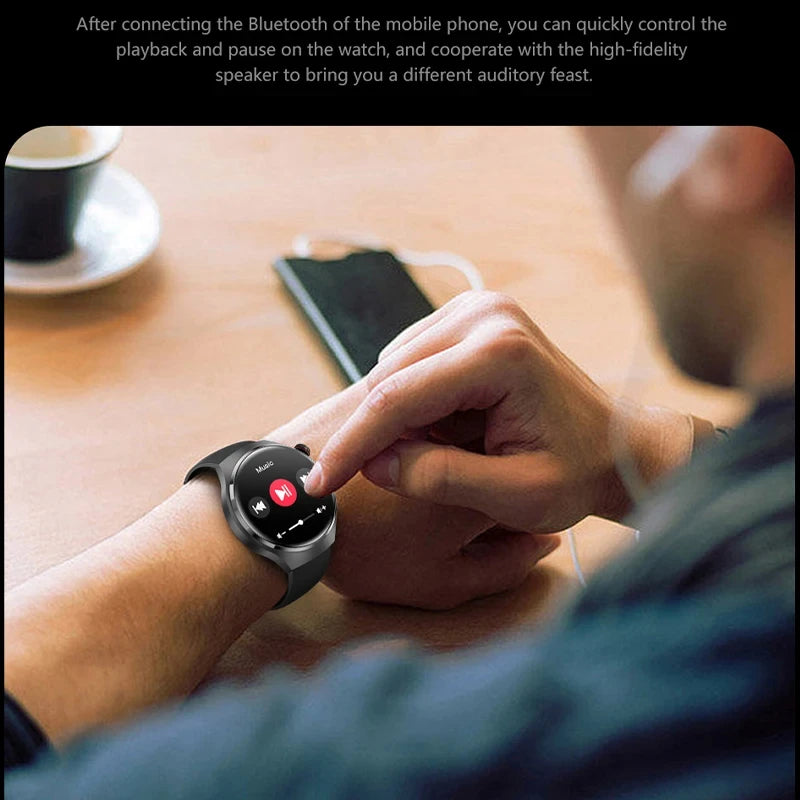 New GPS Smart Watch Men For Huawei Watch 4 Pro 360*360 HD Screen Heart rate Bluetooth Call IP68Waterproof Sports Smartwatch 2025