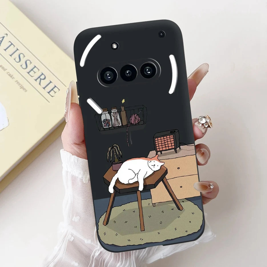 For Nothing Phone 3A Case A059 Cute Fashion Cartoon Cover Shockproof Soft TPU Phone Case For Nothing Phone 3A Pro Phone3A Bumper