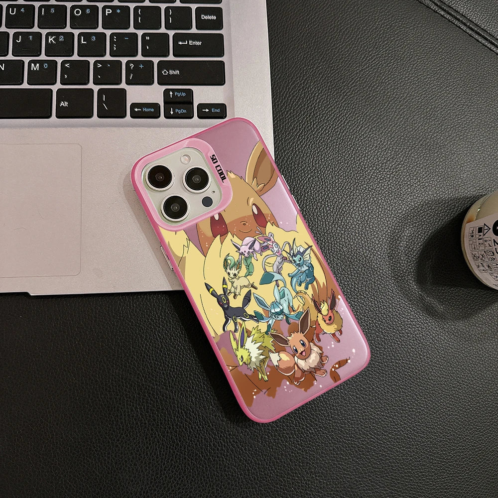 Hot Anime P Cool Phone Case For iPhone 16 15 14 13 Plus Shockproof Silicone Matte Back Cover