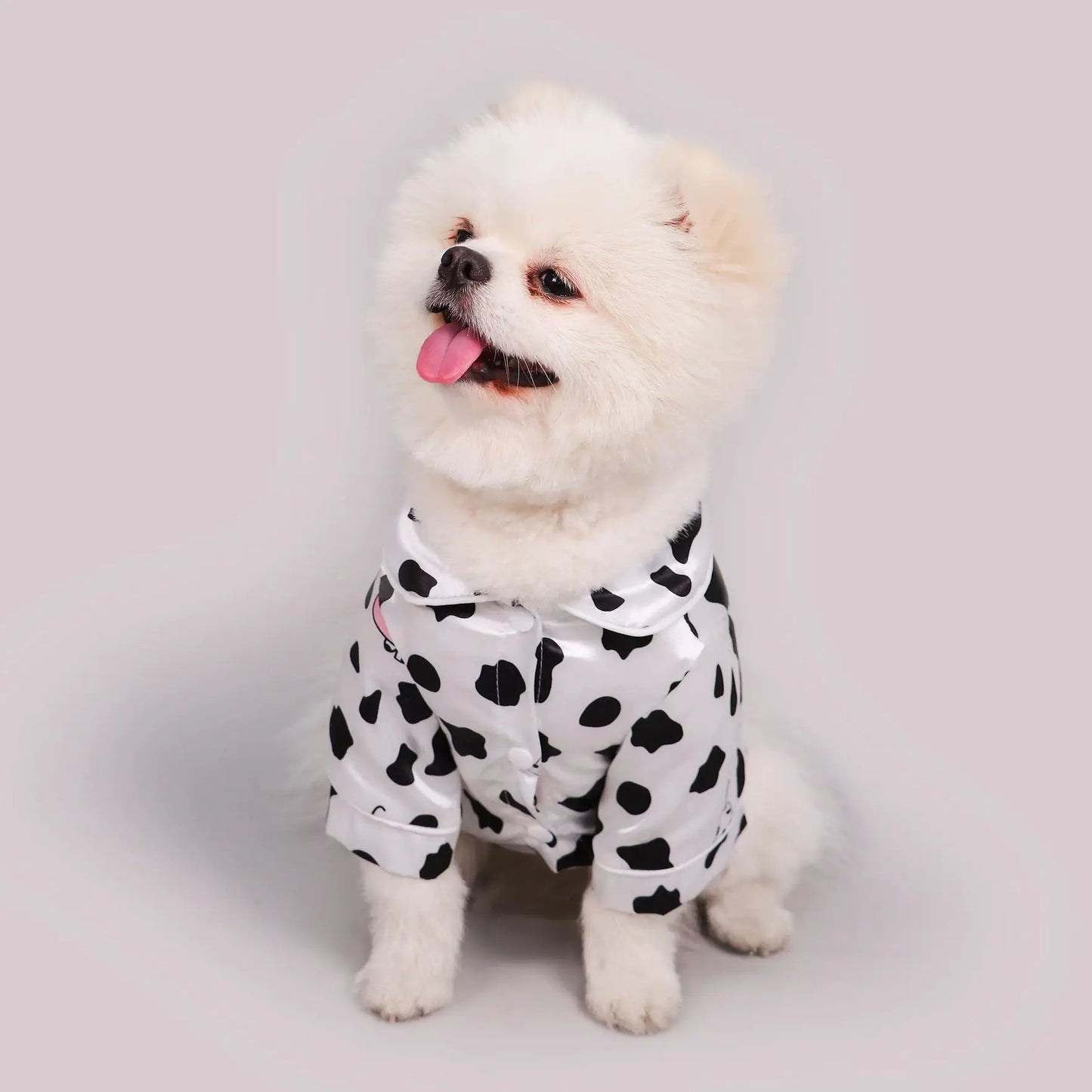 Pet Dog T Shirt Clothes - Cute Adorable Leopard & Bee & Cow Print, Lightweight Cozy Soft Homewear Outfit Pet Wear Clothes