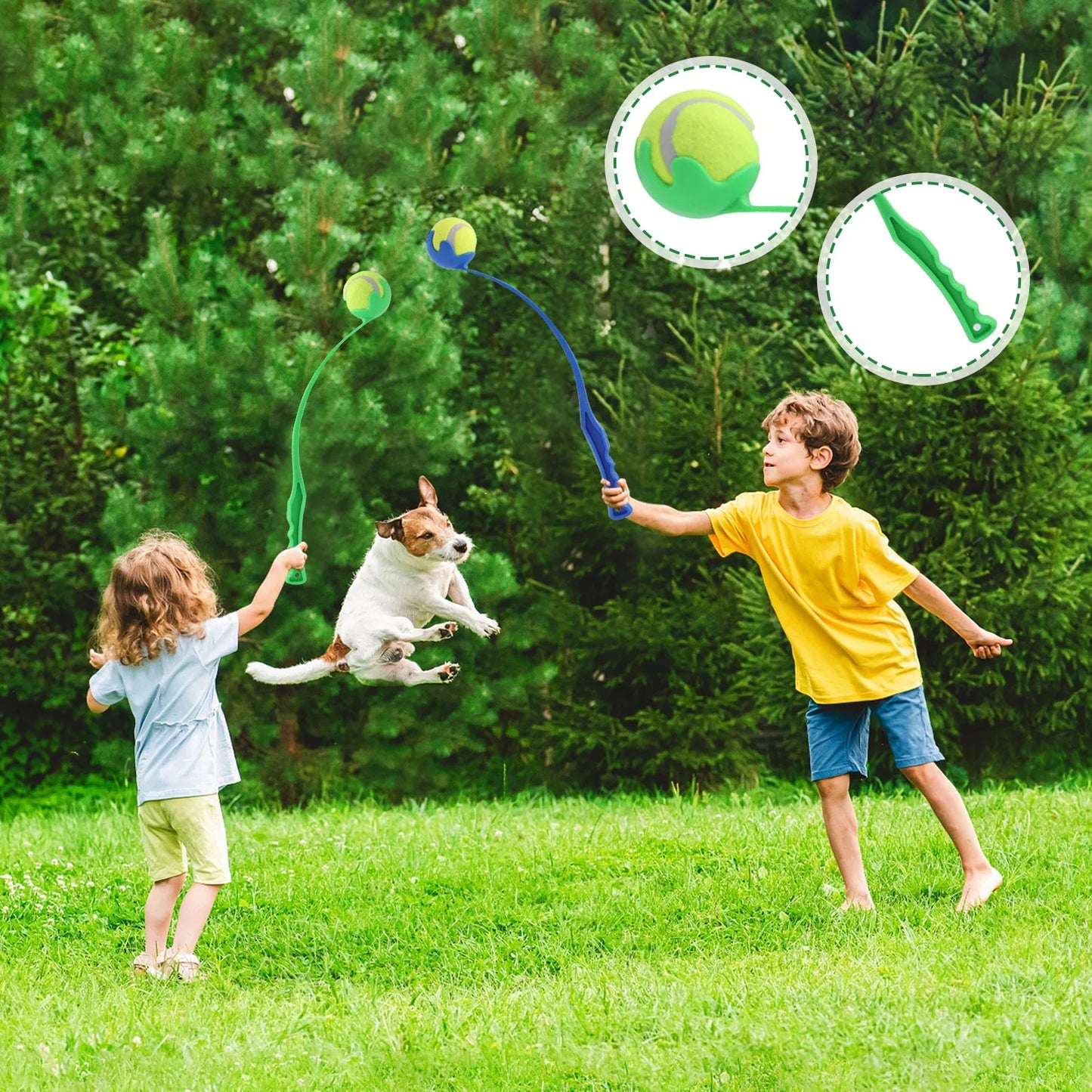 Creative Dog Ball Toy Pet Throwing Stick, Throwing Device, Throwing Toy, Outdoor Dog And Cat Interactive Ball Picking Pet Toy