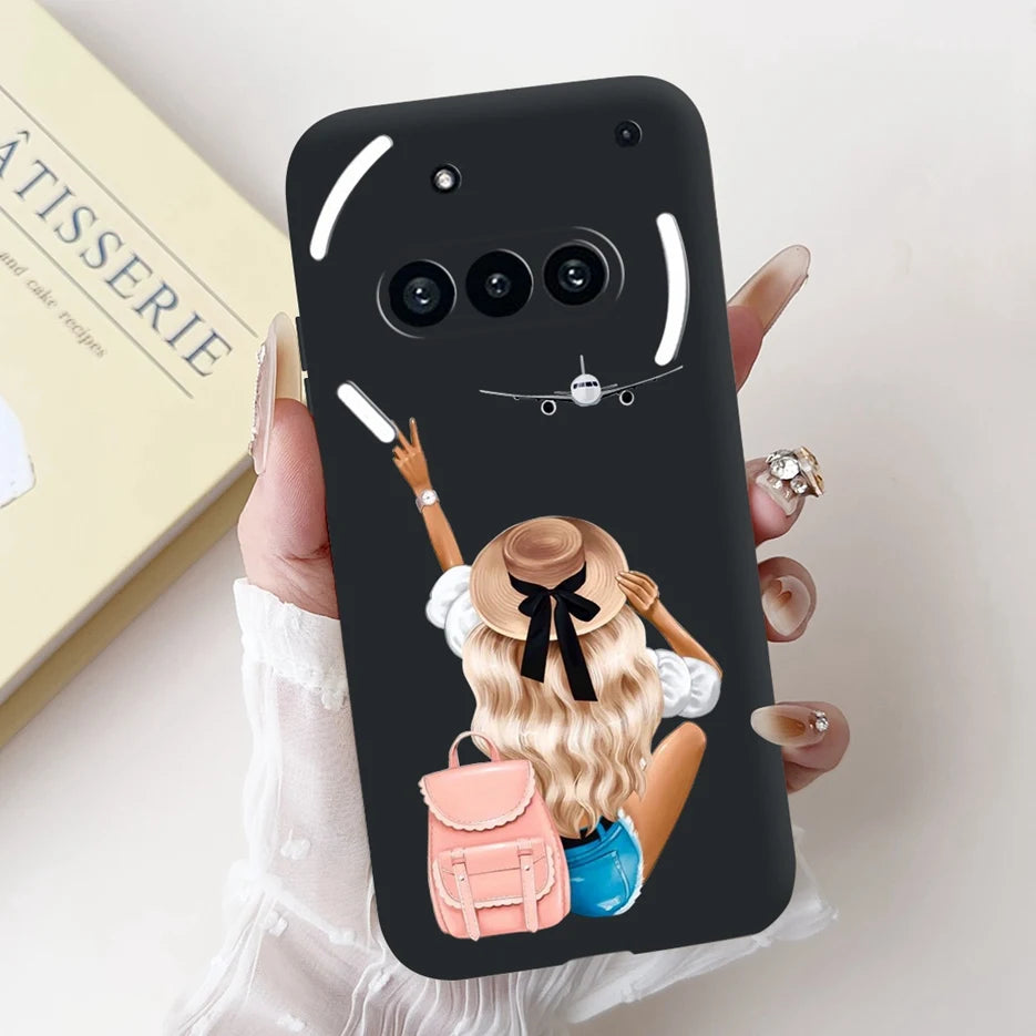 For Nothing Phone 3A Case A059 Cute Fashion Cartoon Cover Shockproof Soft TPU Phone Case For Nothing Phone 3A Pro Phone3A Bumper