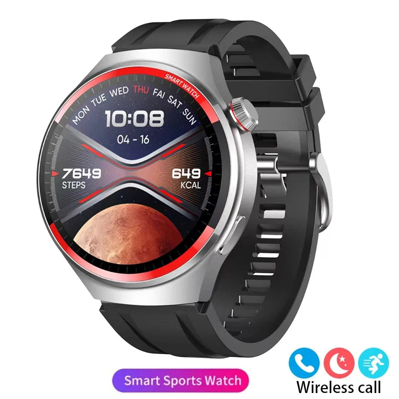 2024 AMOLED 1.43-inch Large Screen Dual-Mode Bluetooth Calling Smart Watch Sports  Health Monitoring Voice Assistant Smartwatch