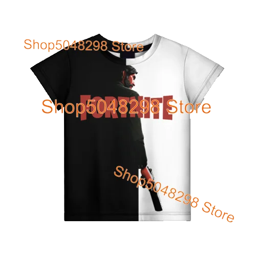 Peely Fortnited 8 To 19 Years Kids T Shirt Battle Royale Cartoon Tops Teen Clothes Men Women Hero 3D Printed T-shirt Boys Girls