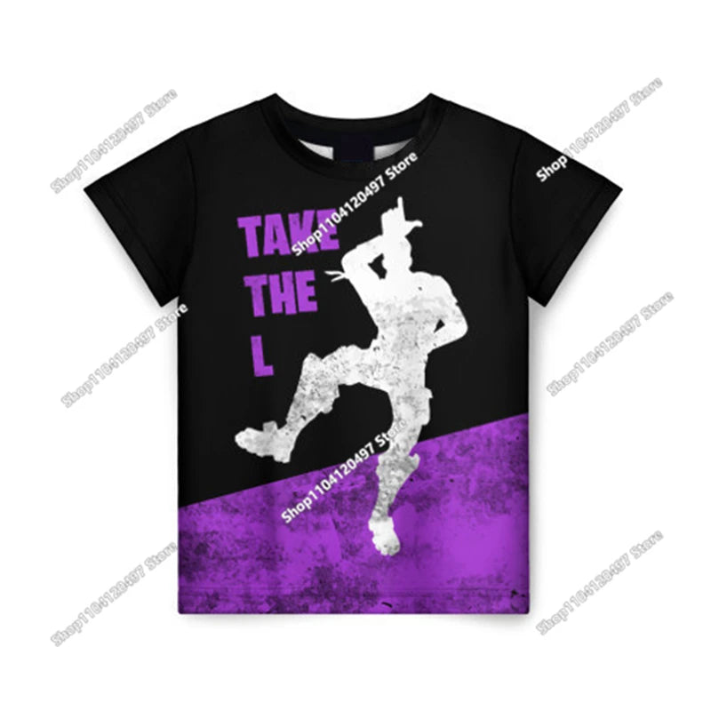 Christmas Fortnite T-shirt Tees X Lord T Shirt Triggerfish Battle Royale Game Kids Men Women Harajuku Teen Clothes