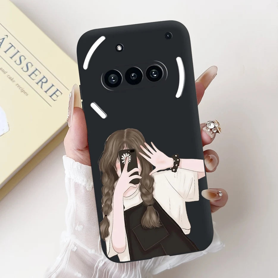 For Nothing Phone 3A Case A059 Luxury Candy Painted Cover Soft Silicone Phone Case For Nothing Phone 3A Pro A059P Phone3A Fundas