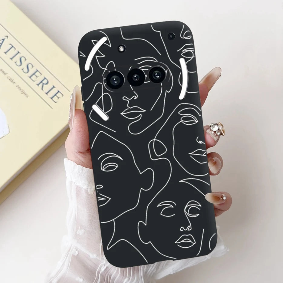 For Nothing Phone 3A Pro Case A059P Luxury Art Painted Cover Soft Silicone Phone Case For Nothing Phone 3A A059 Phone3A Pro Bags