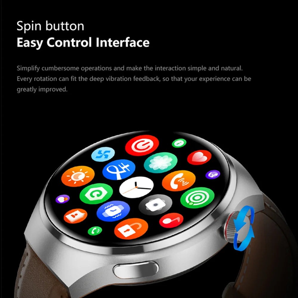 2025 NEW Health Watch GT4 Pro GPS Smartwatch Multi-Sport Mode Heart Rate Moitor Bluetooth Call IP68 Waterproof Men's Smart watch