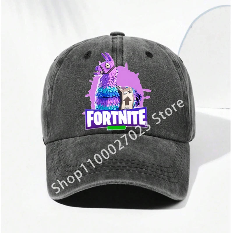 Fortnites Man Anime Baseball Cap Adult Anime Breathable Casual Hat Summer Adjustable SunBonnet Men Women Headgear Birthday Gifts