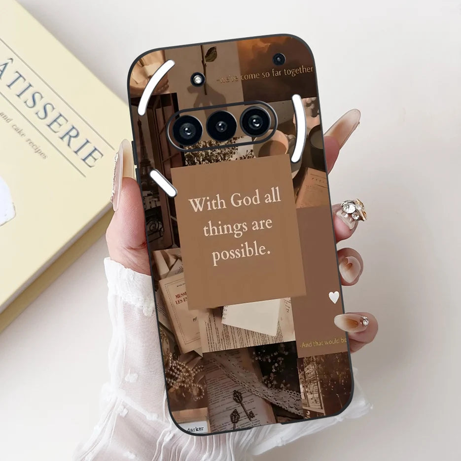 For Nothing Phone 3A Case A059 Luxury Candy Painted Cover Soft Silicone Phone Case For Nothing Phone 3A Pro A059P Phone3A Fundas