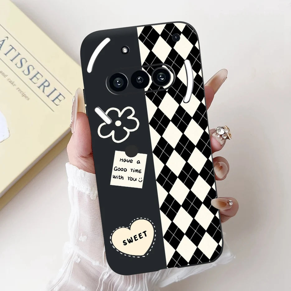 For Nothing Phone 3A Pro Case A059P Luxury Art Painted Cover Soft Silicone Phone Case For Nothing Phone 3A A059 Phone3A Pro Bags