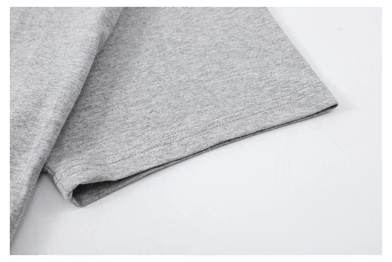 Men's Motors Printed T-Shirt 100% Cotton Oversized Vintage Old School Graphic Tees for Men Women Summer Tops