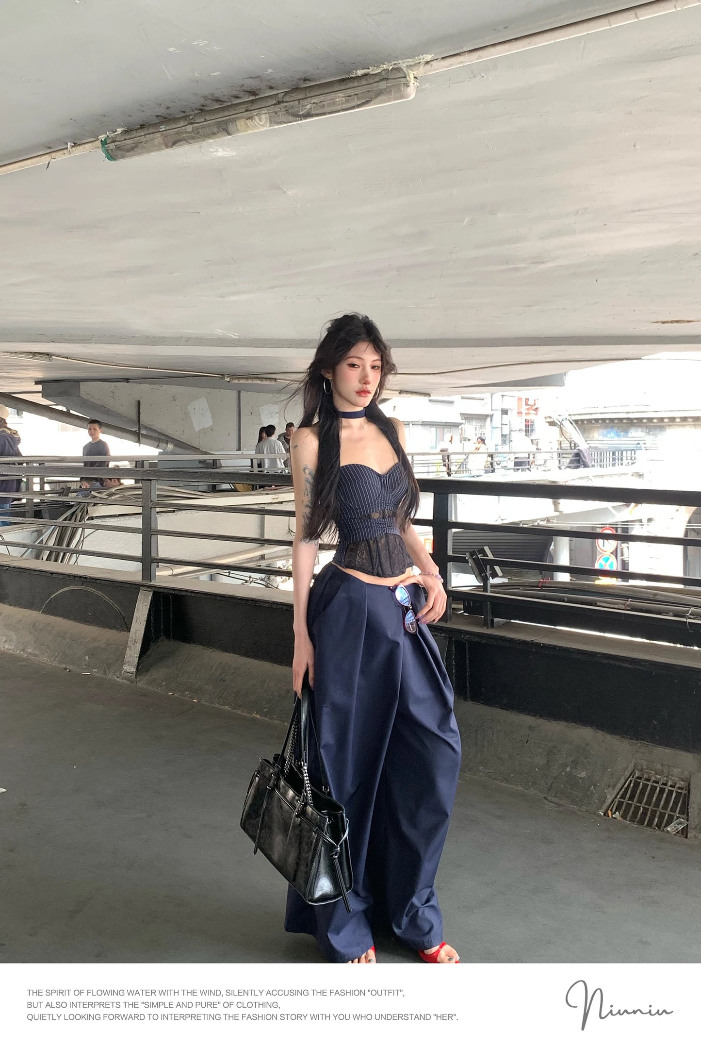 High Quality Hot Selling Wholesale Lace Vest Camisole Women's 2025 New Striped Patchwork Fishbone Corset Strapless Top Y2k Sexy