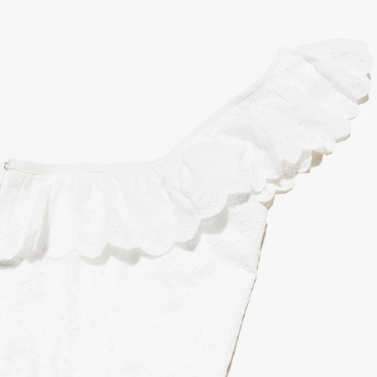 Elegant White Lace Ruffle Corset Vest Women Chic Square Neck Off Shoulder Cropped Tank Top New 2025 Lady Daily Streetwear Summer