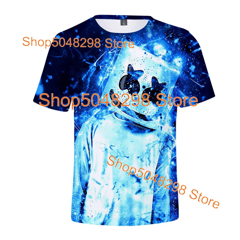 Bushranger Fortnite T Shirt for Kids 3D Print Banana Peely T-shirt Men Women's Tee Battle Royale Game Summer Tops Birthday Gifts