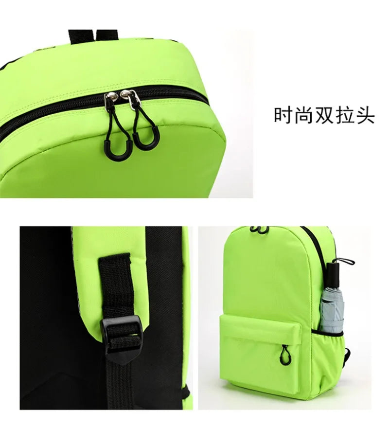 Fortnites Backpack Cartoon Anime Boys Girls Knapsack Teenager Printed School Bag Student Book Bag Rucksack Cute Birthday Gifts