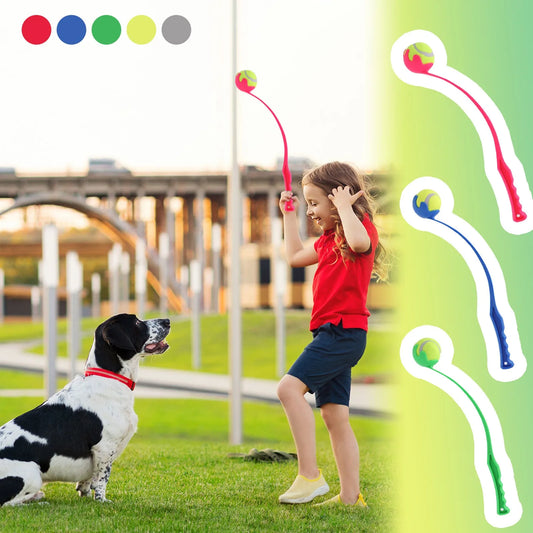 Creative Dog Ball Toy Pet Throwing Stick, Throwing Device, Throwing Toy, Outdoor Dog And Cat Interactive Ball Picking Pet Toy