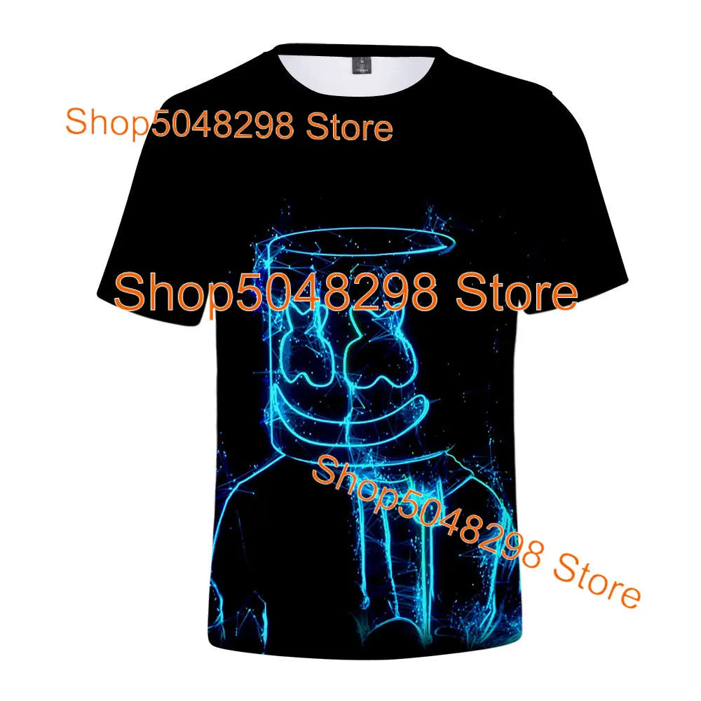 Bushranger Fortnite T Shirt for Kids 3D Print Banana Peely T-shirt Men Women's Tee Battle Royale Game Summer Tops Birthday Gifts