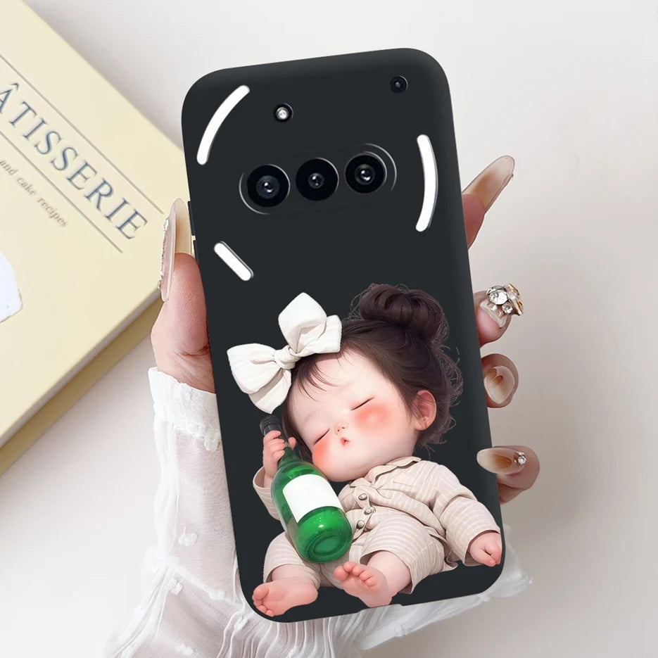 For Nothing Phone 3A Case A059 Luxury Candy Painted Cover Soft Silicone Phone Case For Nothing Phone 3A Pro A059P Phone3A Fundas