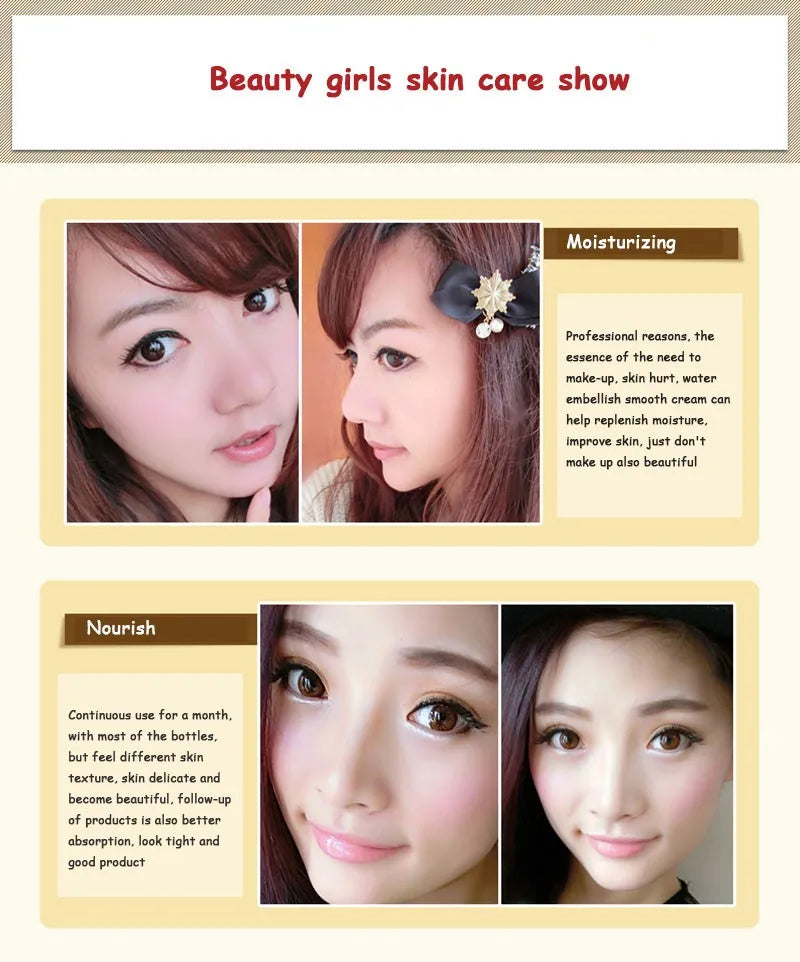 BIOAQUA Pure Pearl Face Skin Care Sets Facial Cream Eye Cream Firming Anti Dark Circles Moisturizing Brightening skincare Set