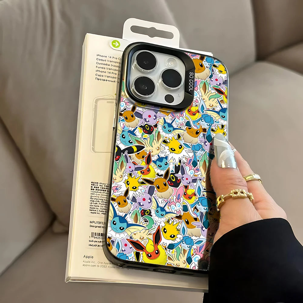 Hot Anime P Cool Phone Case For iPhone 16 15 14 13 Plus Shockproof Silicone Matte Back Cover