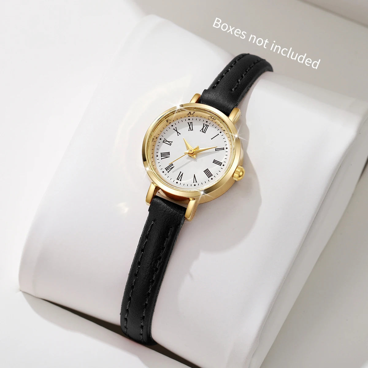 Women Watches Fashion Small Roma Dial Ladies Leather Band Quartz Watch Reloj Mujer Girls Clock Gift