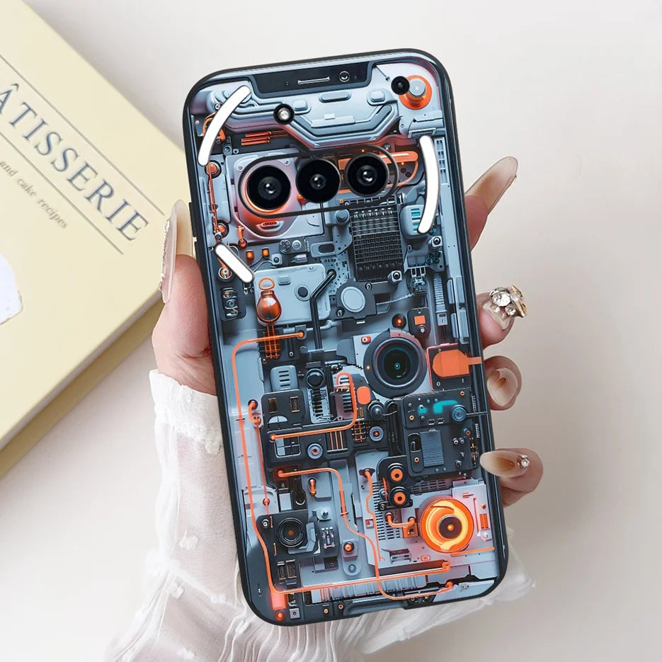 For Nothing Phone 3A Case A059 Luxury Candy Painted Cover Soft Silicone Phone Case For Nothing Phone 3A Pro A059P Phone3A Fundas