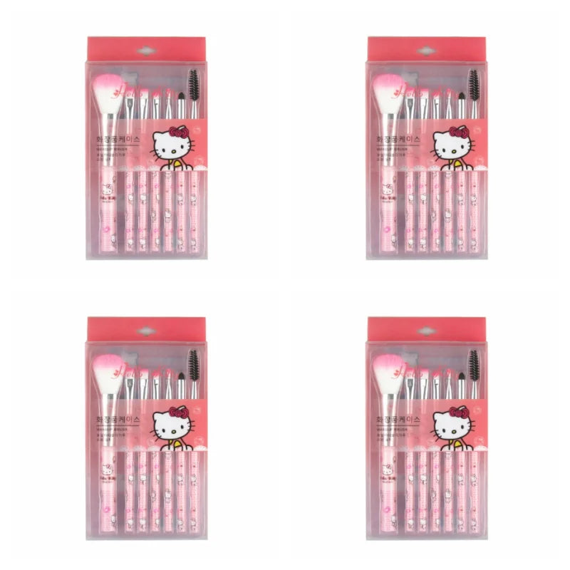 Makeup Brush Set  Anime Fashion Jewelry Blush Eyebrow Lip Eyeshadow Brush Beauty Tools Girls Gift With Box Festival gifts