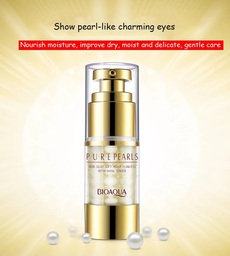 BIOAQUA Pure Pearl Face Skin Care Sets Facial Cream Eye Cream Firming Anti Dark Circles Moisturizing Brightening skincare Set