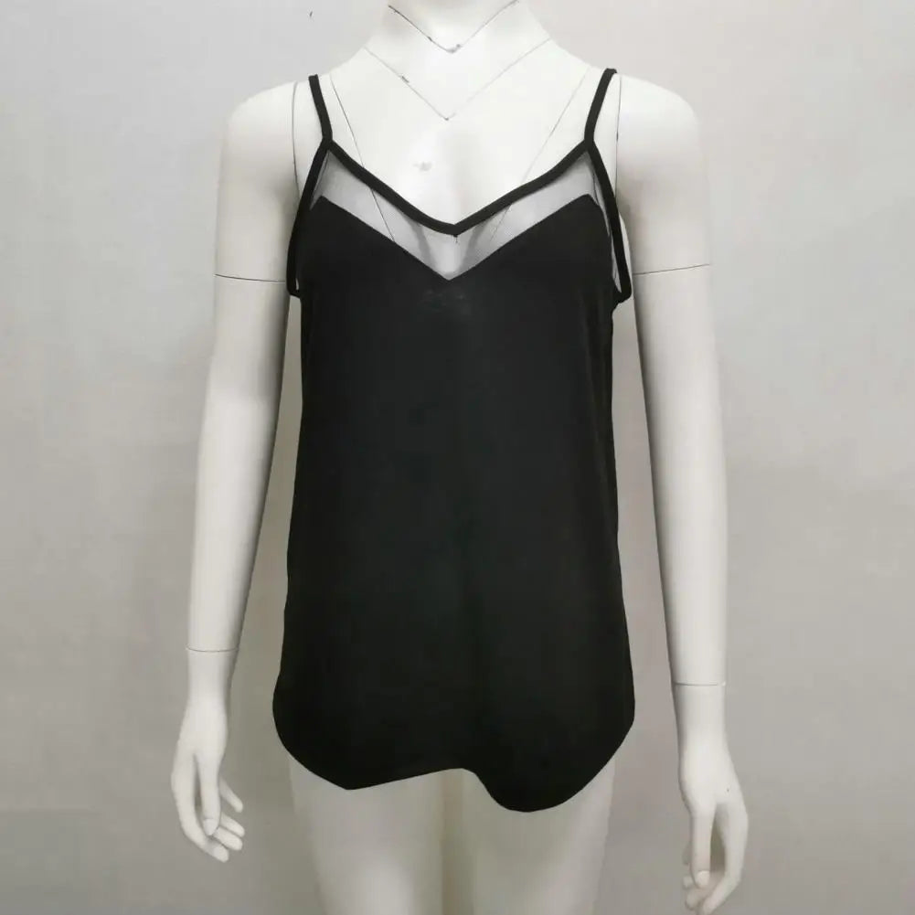 Chic Loose Tank Top Sleeveless Daily Wear Moisture Wicking Base Layer Women Vest