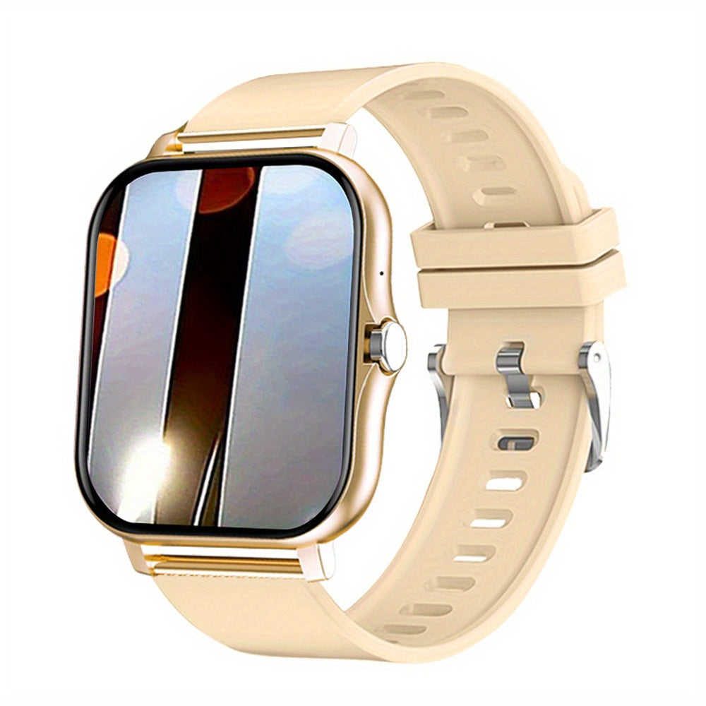 NEW Smart Watch 1.44"Inch Wireless Calling/Receiving Multiple Sports Modes Sedentary Reminder Weather Forecast Message Notification Borderlessslim Design Multi-SportMode For Android & For IPhones For Men&Women AS A Gift